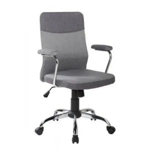 Cadeira de Escritório Diretor Pelegrin PEL-9026 Cinza