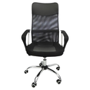 Ver imagem 3 de Cadeira de Escritório Presidente Pelegrin PEL-8009 Giratória Tela Mesh Preta