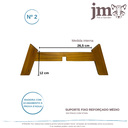 Ver imagem 3 de Suporte para Vaso de Plantas Fixo Reforçado Médio
