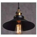 Ver imagem 4 de Lustre Pendente Industrial Retrô Hangar Pelegrin PEL-024 Metal Alumínio Preto