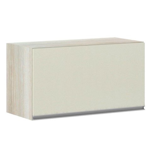 Armário Basculante 70cm 1 Porta Lis Legno Crema C/Kashmir
