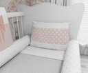 Ver imagem 3 de Kit Berço Enxoval de Bebê Floral Rose