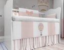 Ver imagem 4 de Kit Berço Enxoval de Bebê Floral Rose