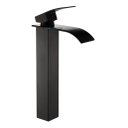 Ver imagem 2 de Torneira Misturador Monocomando Preto Cascata Alta 6020p