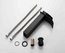 Ver imagem 3 de Torneira Misturador Monocomando Preto Cascata Alta 6020p