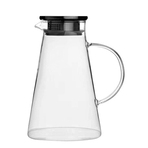 Jarra Twinkle em Vidro Borossilicato com Tampa em Aco Inox 1,8l - Fracalanza