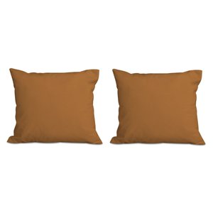 Kit 2 Almofadas Decorativa Quadrado 45x45 Cm Cm Sala Quarto Sofá Suede Terracota Eli Móveis e Decora