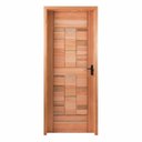 Ver imagem 1 de Kit Porta Pronta Maciça de Eucalipto 214x89x14cm PM96 Abertura Esquerda Cruzeiro Portas