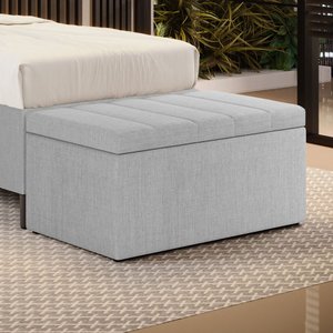 Calçadeira Navi 90 / N-040 Linho Cinza Claro