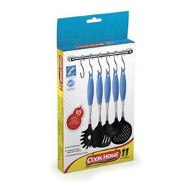 Kit Cook Home 11 Cozinha Suspensa 8 Peças Aço Cromado Suporte Utensílios - Arthi - 2 Kit Cook Home 11 Cozinha Suspensa 8 Peças Aço Cromado Suporte Utensílios - Arthi - 2