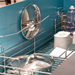 Organizador para Tampas 6121 Cromado Organizador para Tampas 6121 Cromo - 2