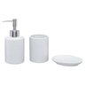 Kit Banheiro Lavabo Conjunto P/ Sabonete Líquido / KB-884 PGB 3 Peças - 2