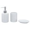 Kit Banheiro Lavabo Conjunto P/ Sabonete Líquido / Kb-884 Pgb 3 Peças - 4