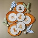 Ver imagem 2 de Prato de Sobremesa Bio Doguinhos Ø21,5cm Pascoa 01 Unidade Porto Brasil