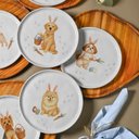 Ver imagem 3 de Prato de Sobremesa Bio Doguinhos Ø21,5cm Pascoa 01 Unidade Porto Brasil