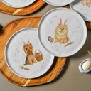 Ver imagem 5 de Prato de Sobremesa Bio Doguinhos Ø21,5cm Pascoa 01 Unidade Porto Brasil