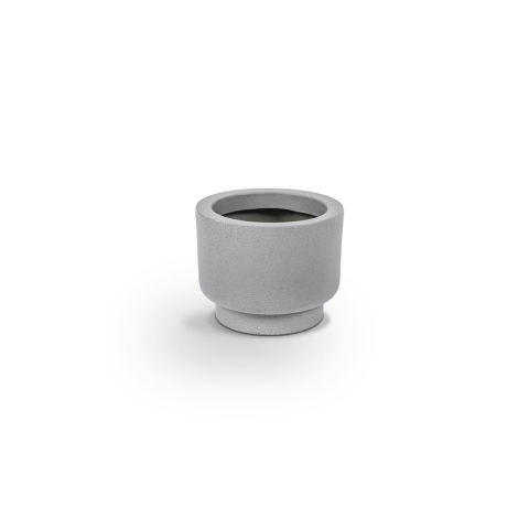 Vaso Cumbuca Alo Pp Cinza Claro