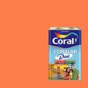 Ver imagem 1 de Tinta Acrílica Fosco Coralar Duo Laranja Maracatu 18l Coral