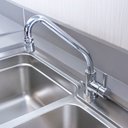 Ver imagem 1 de Misturador Monocomando de Mesa para Cozinha Mais Cromado - Perflex 10750010