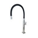 Ver imagem 1 de Torneira de mesa para cozinha bica móvel Dom Color Preto - Perflex