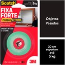 Ver imagem 2 de Fita Dupla Face Fixa Forte 24x2m 5kg 3m