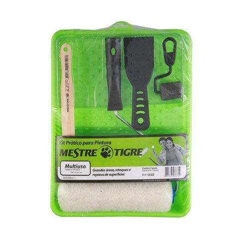 Kit Bandeja para Pintura com 7 Peças Verde 1522 Tigre