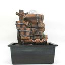 Ver imagem 5 de Fonte Água Decorativa Resina Cascata Iluminação Led Bivolt