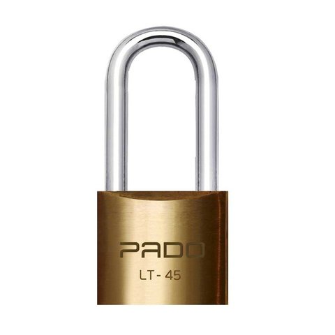 Cadeado com chave 45mm E-45 haste média bronze Pado