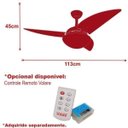 Ver imagem 3 de Ventilador de Teto Ventax Ii 3 Pás Volare 220V