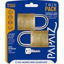 Ver imagem 2 de Cadeado Cr20 Ka2 Sm (Twin Pack) - Papaiz