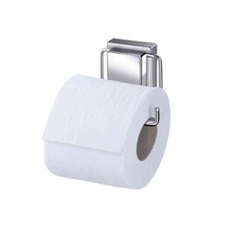 Suporte Para Rolo de Papel Higienico C/Ventosa Fixa - 2