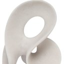 Ver imagem 3 de Escultura Decorativa Abstrata em Poliresina 23cm 21141 Mart