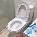 Ver imagem 2 de Protetor Higiênico D Vaso Sanitário para Viagem Kit 50 Peças