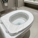 Ver imagem 7 de Protetor Higiênico D Vaso Sanitário para Viagem Kit 50 Peças