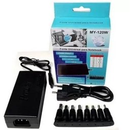 Fonte Universal Para Notebook 8 Conectores + Seletor de Volt - 5