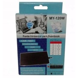 Fonte Universal Para Notebook 8 Conectores + Seletor de Volt - 4