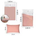 Ver imagem 5 de Jogo de Cama Queen Size 180 Fios Fiori - Paty (7527)