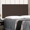 Ver imagem 2 de Cabeceira Painel Queen 1,60m Verona Suede Marrom Café - Pallazio