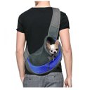 Ver imagem 4 de Bolsa Canguru Cao Gato Cachorro Pet Mochila Carregador Pequeno Porte Transporte Ombro Costas Transve