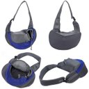 Ver imagem 1 de Bolsa Canguru Cao Gato Cachorro Pet Mochila Carregador Pequeno Porte Transporte Ombro Costas Transve