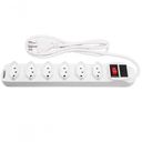 Ver imagem 2 de Filtro de Linha Régua Extensão com 6 Tomadas 2p+t com Cabo 3 Mts Bivolt