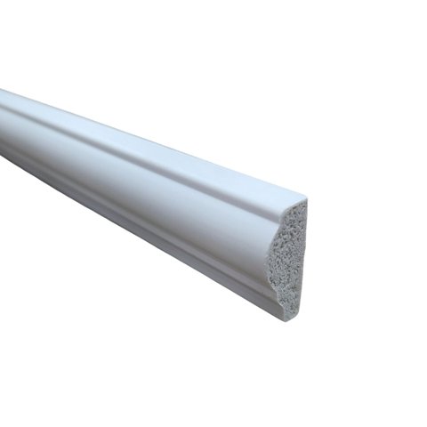 Rodameio 2,7cm Poliestireno 468 Branco Santa Luzia 2 Metros