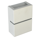 Ver imagem 1 de Arandela De Aluminio G9 Bivolt Branca Rioprelustres 6206 Arandela 6206