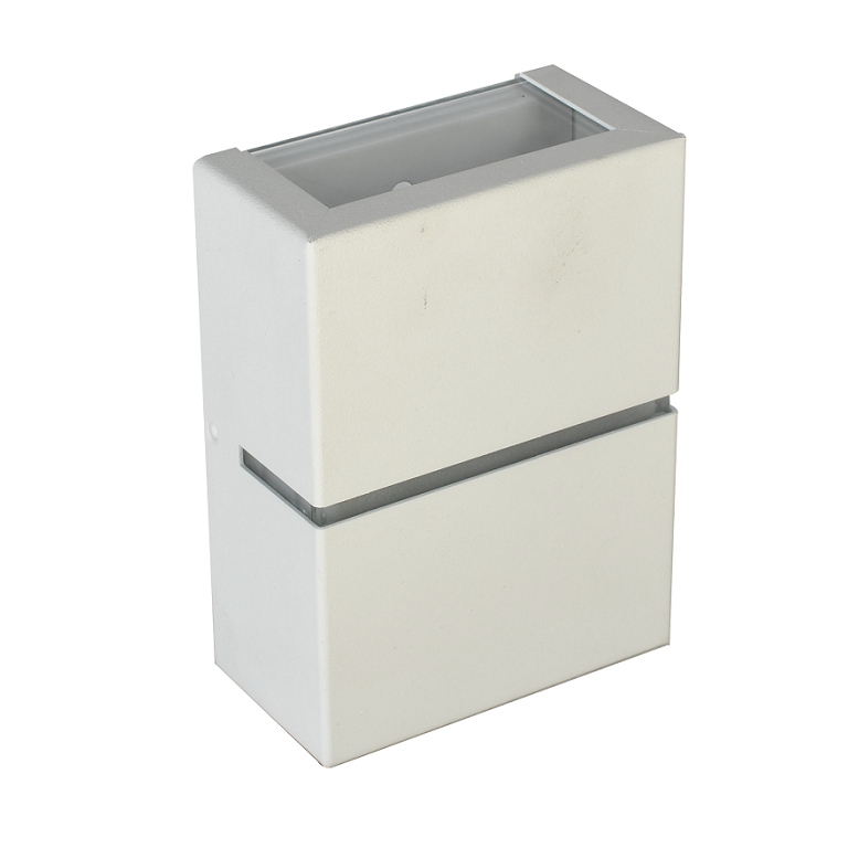 Arandela De Aluminio G9 Bivolt Branca Rioprelustres 6206 Arandela 6206