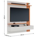 Ver imagem 3 de Painel para Tv Juriti até 65 Polegadas 2 Portas 2 Prateleiras Colibri