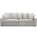 Ver imagem 2 de Sofá 4 Lugares para Sala de Estar Living 280cm Arbane L06 Linho Mescla - Lyam Decor