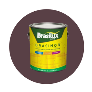 Esmalte Sintetico Brasimob Brasilux 3,6l:tabaco
