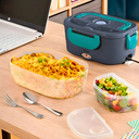 Ver imagem 3 de Marmita Elétrica Uber Veicular Carro Aplicativo Casa Bivolt 12v/24v 110/220v  C/2 Cabos