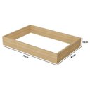 Ver imagem 2 de Módulo Cozinha Nesher Marquesa Kit de Rodapé Multilinha 70x47x10cm Nature - Nesher