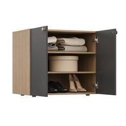 Armário Baixo Módulo 70x60 2 Portas Frame Cabecasa MadeiraMadeira - 10
